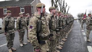 Welsh Guards  1st Battalion The Prince of Wales [upl. by Kcirrek823]