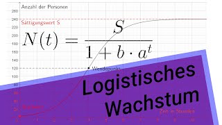 Logistisches Wachstum [upl. by Leunamesoj]