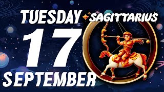 SAGITTARIUS ♐ 🔥LOOK WHAT’S ABOUT TO HAPPEN😍 HOROSCOPE FOR TODAY September 17 [upl. by Blondell]