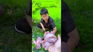 Grilled intestine shorts tiktok foryou xuhuong fyp langlieu [upl. by Hgielyk290]