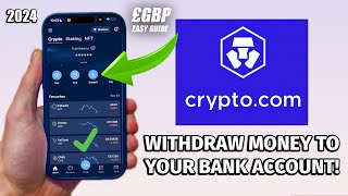 WITHDRAW MONEY EASILY FROM CRYPTOCOM TO BANK ACCOUNT UK EU amp USA  2024 GUIDE [upl. by Noitsirhc441]