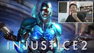 Injustice 2  Official Wonder Woman amp Blue Beetle Trailer REACTION [upl. by Ardath40]