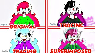 STRONGER MEME Kitty Channel Afnan x Tracing  Copy 3 Vidéos Piggy Animation [upl. by Blount]