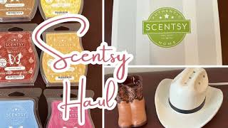 Scentsy Haul scentsy western kisforkaren decoration waxmelts [upl. by Airel]