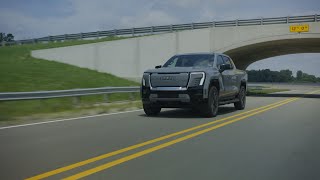 Techstination Interview GMC Sierra Denali EV offers big range and more [upl. by Cointon714]