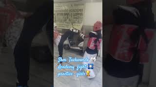 Taekwondo Academy ₹fight practice life channel ko subscribe thank [upl. by Poucher]