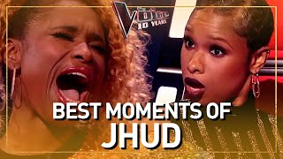 The Voice coach JENNIFER HUDSON blows everyone away with her voice [upl. by Bazluke]