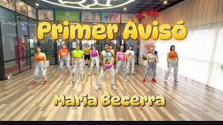 Primer avisó  Maria becerra x Ivy Queen  Zumba  Reggaeton  Dance Fitness  JayFitDance [upl. by Adamis]