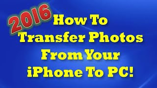 2022 How to Transfer PhotosVideos from iPhone to Windows [upl. by Severson]