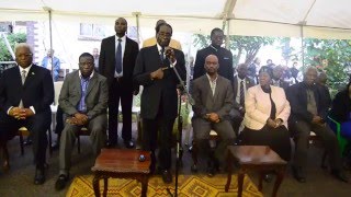 President Robert Mugabe speech at the Homestead of Mai Chitepo Part 1 [upl. by Leuqar523]