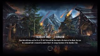 N Falkreath Hold SOLO  ESO [upl. by Einnod392]