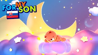 🇸🇰♫🌙🐻👶💤  BEZ REKLÁM  Uspávanka pre deti uspávanky pre bábätká ⭐️🔔 ForMySon [upl. by Anelah]