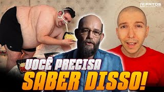 Ele enganou toda a internet O caso do youtuber de comida que apareceu 115 kg mais magro [upl. by Llerrod593]