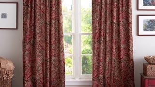 How to Hang Curtains  Pottery Barn [upl. by Ylil]