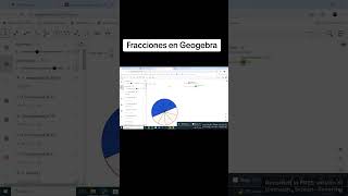 Fracciones en GeoGebrageogebrageogebraanimationanimationfraccionesmathsviralhortseducación [upl. by Comethuauc611]