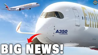 Emirates And Airbus A350 BIG PLAN Revealed [upl. by Ricard740]