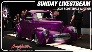 2023 SCOTTSDALE SUNDAY LIVESTREAM  Sunday January 29 2023  BARRETTJACKSON 2023 AUCTION [upl. by Fesoj]