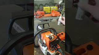 Stihl 025 chainsaw no start diagnostics [upl. by Jeavons]