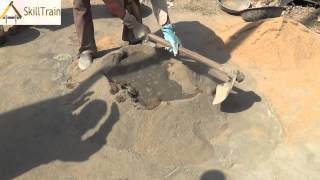 Preparation of CementSand and Mortar Hindi हिन्दी [upl. by Rainwater535]