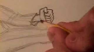 How to Draw a Manga quotFight Posequot Pt 1 [upl. by Farrah]