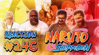 Naruto Shippuden  Episode 246 The Orange Spark  Group Reaction [upl. by Yekcim626]