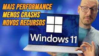 Windows 11 24H2  Veja o que muda e o DESEMPENHO [upl. by Turnheim]