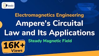 Amperes Circuital Law and Its Applications  Steady Magnetic Field  Electromagnetic Engineering [upl. by Airres]