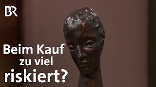 Risiko  Ersteigerung im Internet Mädchenbüste von Wilhelm Lehmbruck  Kunst  Krempel  BR [upl. by Jamila]