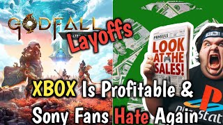 Godfall Devs LAYOFFS 🤦🏿‍♂️ Xbox Is Profitable 📈 Sony Fans Call Xbox Gamer Poor amp More 🤦 [upl. by Macmillan150]