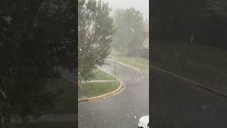 🥶A Strong Hailstorm Destroying Cars😱yourfreetime subscribe🙏 [upl. by Nolte450]