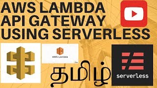 TAMIL AWS LAMBDA API GATEWAY USING SERVERLESS  InterviewDOT [upl. by Marvel]