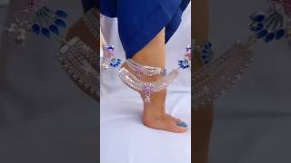 anklet design silver payal design [upl. by Layla]