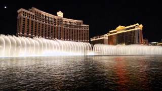 Bellagio Fountains  Time to Say GoodBye Con te partiro Andrea Bocelli [upl. by Trygve893]