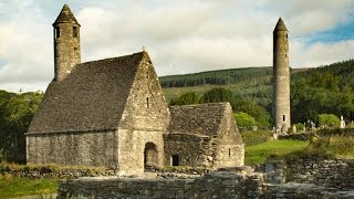 Visit Irelands Glendalough Monastic Site Founded by St Kevin [upl. by Dombrowski]