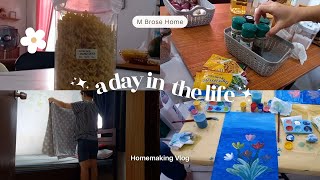 PRODUCTIVE DAY IN THE LIFE OF A HOMEMAKER  CLEANING MOTIVATION  SIMPLE LIFE  M BROSE HOME [upl. by Ailiec]