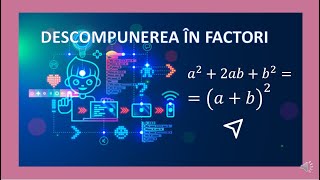 Descompunerea în factori a expresiilor algebrice utilizând formule de calcul prescurtat [upl. by Anahc75]