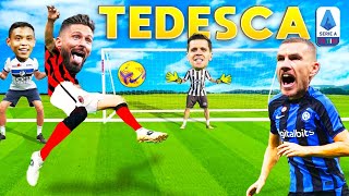 TEDESCA Challenge di SERIE A 2023 Torna DZEKO [upl. by Nylrahs]