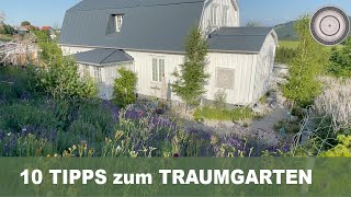 10 Tipps zum Traumgarten 10 einfache Tipps wie du die Artenvielfalt in deinem Garten förderst [upl. by Eelatsyrc14]