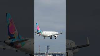 BermudaAir E175SU Landing shortsvideo [upl. by Wemolohtrab518]