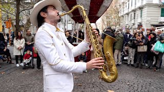 Al Bano amp Romina Power  FELICITA  Saxophone Cover Daniele Vitale [upl. by Leuqar953]