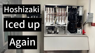 Hoshizaki not making ice  intermittent mechanical bin control failure [upl. by Aihsitan]