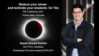 The total solar eclipse 2017 stress and motivation are related  PIE conference 2017 [upl. by Greenland]