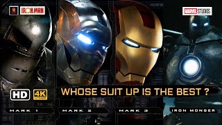 Whose suit up is the Best  IRON MAN  Mark I Mark II Mark III and Iron Monger  Video13 [upl. by Lewiss]