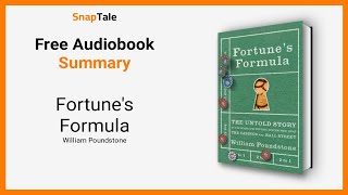 Fortunes Formula by William Poundstone 7 Minute Summary [upl. by Encrata]