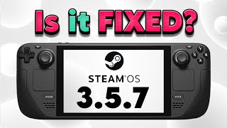 What does SteamOS 357 Fix steamdeck [upl. by Standford919]