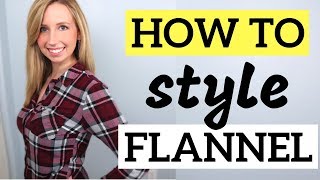 EASY Ways to Style a Flannel Shirt [upl. by Chad]