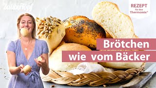 😍 🤤 Die BESTEN Brötchen einfach selber machen  Thermomix® Rezept [upl. by Sinnel]