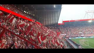 Youll Never Walk Alone en Champions League Hymne FC Twente  Red Bull Saltzburg [upl. by Halimaj858]