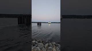 Bremerton ferry leaving station [upl. by Kenta]