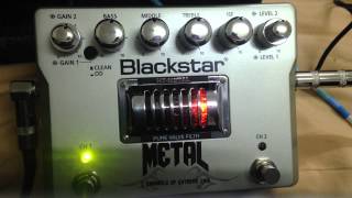 quotBlack Star HT Metalquot Distortion Pedal Review [upl. by Doykos]